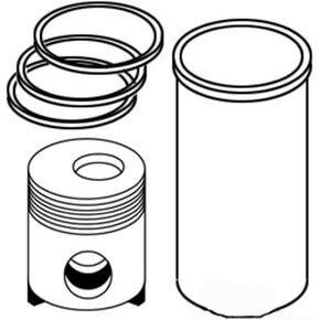 RapArts SK199 New Piston Liner Kit تناسب نماذج جرار أوليفر البيضاء 77 550 770 + in Kuwait