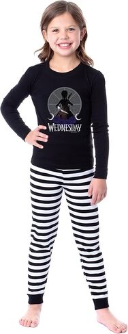 INTIMO The Addams Family Wednesday Family 2 Piece Unisex Sleep Pajama Set in Saudi Arabia