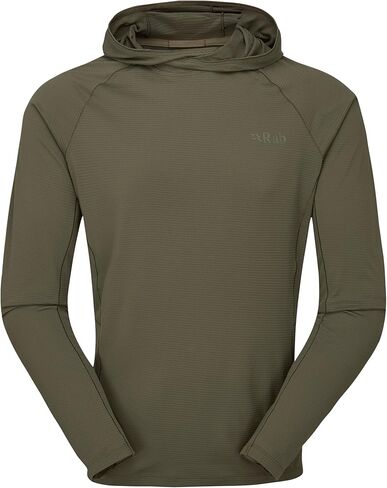 Rab Men's Sonic Hoody - Lightweight Breathable Baselayer Shirt for Hiking & Trail Running in Saudi Arabia