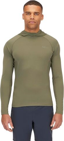 Rab Men's Sonic Hoody - Lightweight Breathable Baselayer Shirt for Hiking & Trail Running in Saudi Arabia