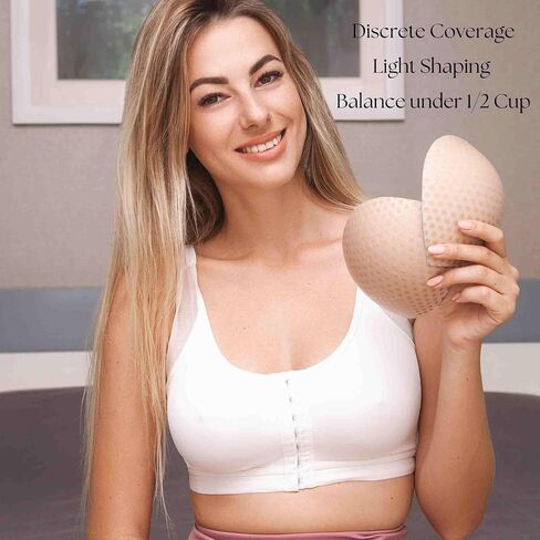 Non-Slip Bra Inserts for Shaping Coverage and Balance in Sports Bras Swimsuits - Oval in Saudi Arabia