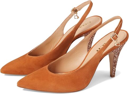 مضخة Sutton Glitter Slingback للسيدات من COACH in Kuwait
