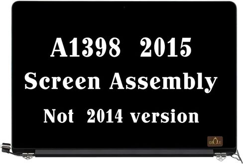 A1398 Screen Replacement for MacBook Pro Retina A1398 2013-2014 year LCD Screen Display Assembly Mid 2014 EMC 2512 2673 661-6529 (** do not 2015 year**) in Saudi Arabia