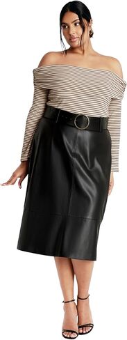 City Chic Women's Skirt Untamed in Kuwait