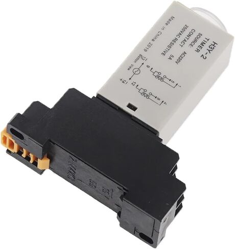 توقيت التأخير 0-60min H3Y-2 DC12V DC24V AC110V AC220V TIME RELAY مع PYF08A 8PIN BASE MINI TIME RELAY (12V DC ، 3M Minute) in Saudi Arabia