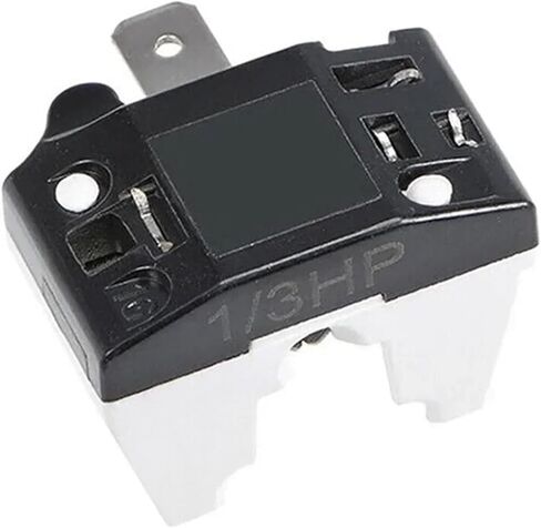 110/220V Refrigerator Overload Switch Freezer Replacement Parts Relay 1/2-1/6For for HP Overload Switch Compressor Protector(Sixth HP) in Saudi Arabia