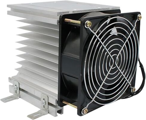 الرادياتير مع المروحة لثلاث طور مرحلة الصلبة ترحيل SSR مروحة تبريد الحرارة الحرارية 80A Y-110 48V DC (LC108) in Saudi Arabia