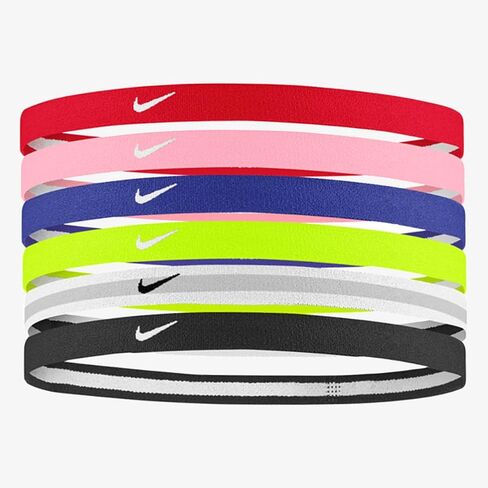 Nike Girls Swoosh Sport Headbands 6Pk in Saudi Arabia