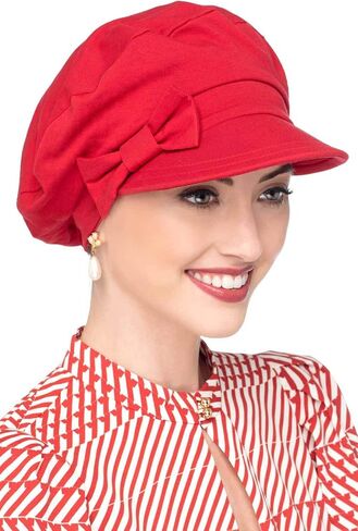 Cardani 100% Cotton Ball Cap with Detachable Bow Versatility Hat - UPF 50+ Sun Protection in Kuwait