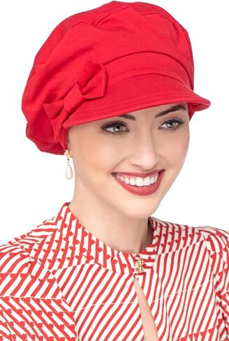 Cardani 100% Cotton Ball Cap with Detachable Bow Versatility Hat - UPF 50+ Sun Protection in Kuwait