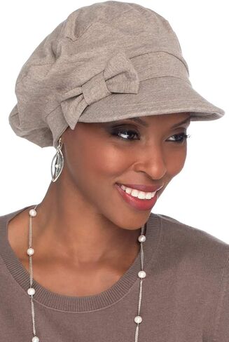 Cardani 100% Cotton Ball Cap with Detachable Bow Versatility Hat - UPF 50+ Sun Protection in Kuwait