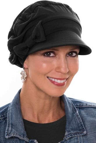 Cardani 100% Cotton Ball Cap with Detachable Bow Versatility Hat - UPF 50+ Sun Protection in Kuwait