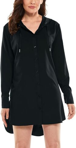 Coolibar UPF 50+ Women's Palma Aire Beach Shirt - Sun Protective in Saudi Arabia