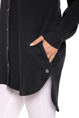 Coolibar UPF 50+ Women's Palma Aire Beach Shirt - Sun Protective in Saudi Arabia