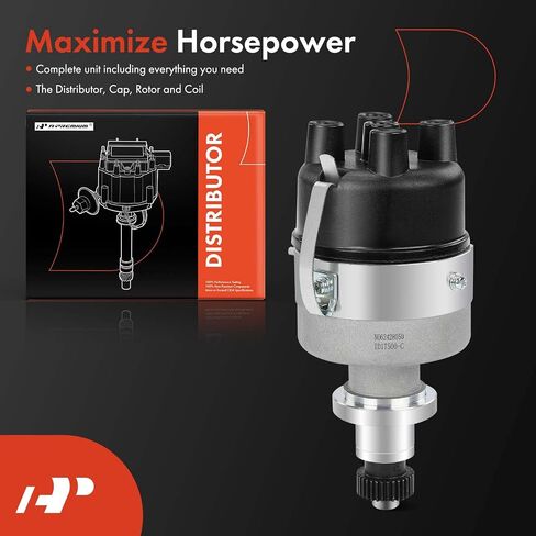 موزع الإشعال A -premium مع CAP و Rotor متوافق مع Farmall و International Tractor & International Combine - Super H ، Cub ، 105 ، 300 ، 504 ، 340 ، 400 ، 450 ، 350 ، Super M ، M ، H ، T6 ، T340 in Saudi Arabia