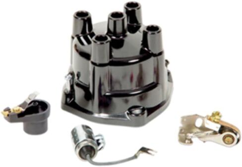 Ignition Kit w/Dist Cap Compatible with GM 2.5L 3.0L 3.7L 4cyl w/Delco Distributor 1963-1989 in Saudi Arabia