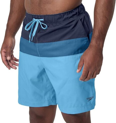 Speedo Men's Swim Trunks - Casual Beach Swimwear - Quick Dry - Elastic Waist with Drawstring in Saudi Arabia