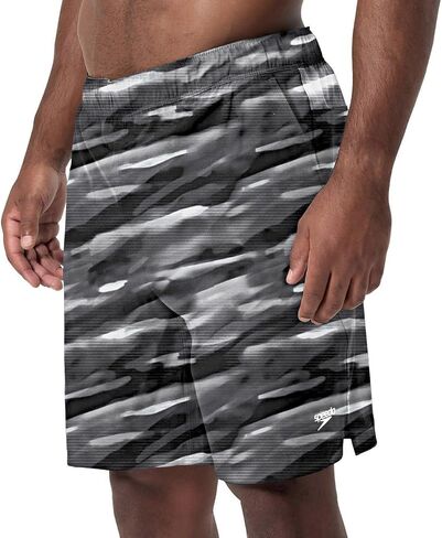 Speedo Men's Swim Trunks - Casual Beach Swimwear - Quick Dry - Elastic Waist with Drawstring in Saudi Arabia