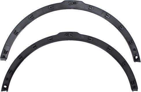 السائق الأمامي Motoku و Raptenger Side Wheel Fender Fender مع فتحة الرادار ل Land Rover Range Rover Evoque 2012-2019 in Saudi Arabia
