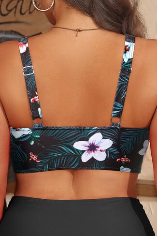 Aqua Eve Plus Size Bikini Top Only - Large Bust Swim Top Swim Bra in Saudi Arabia