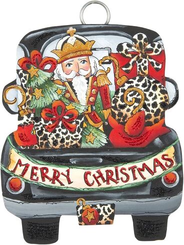 The Round Top Collection - Snowman Truck Charm - Metal in Saudi Arabia
