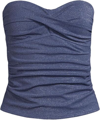 Lands 'End Bandeau Tankini Swimsuit Top in Saudi Arabia