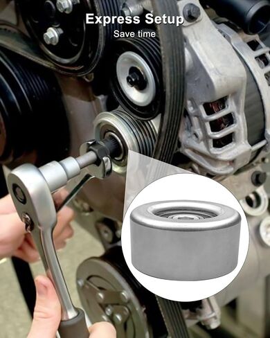 Drive Belt Idler Pulley Tensioner Fit for Lexus IS250C/350C Toyota Highlander 4Runner Camry Sienna FJ Cruiser Replace 16620-31031 16620-31020 in Saudi Arabia