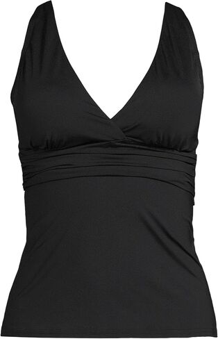 LANDS 'END WIND D-CUP V-NECK PRANGED X Back Tankini Top in Saudi Arabia