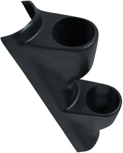 Black Dual Gauge 52mm Pillar/Full Size ABS Plastic for Chevy for C1500/C2500/C3500 1995-1998,for GMC for C1500/C2500/C3500 1995-1998 in Kuwait