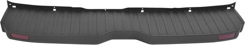 KUAFU Rear Bumper Step Cover Compatible with 2015-2024 Ford Transit 150 250 350 350HD Vans Rear Bumper Step Plate Top Pad Panel With Reflector Black Only Fit Low Roof Vans in Saudi Arabia
