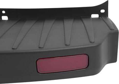 KUAFU Rear Bumper Step Cover Compatible with 2015-2024 Ford Transit 150 250 350 350HD Vans Rear Bumper Step Plate Top Pad Panel With Reflector Black Only Fit Low Roof Vans in Saudi Arabia