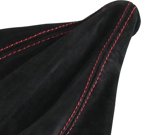 مواصفات توليف الجلد من جلد الغزال اليدوي يدوي الغلاف مع خياطة حمراء متوافقة مع هوندا سيفيك/أكورا integra in Kuwait