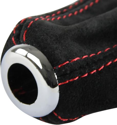 مواصفات توليف الجلد من جلد الغزال اليدوي يدوي الغلاف مع خياطة حمراء متوافقة مع هوندا سيفيك/أكورا integra in Kuwait