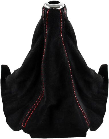 مواصفات توليف الجلد من جلد الغزال اليدوي يدوي الغلاف مع خياطة حمراء متوافقة مع هوندا سيفيك/أكورا integra in Kuwait