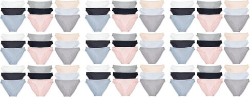Yacht & Smith Womens Cotton Soft Underwear Panty Briefs in Bulk in Saudi Arabia