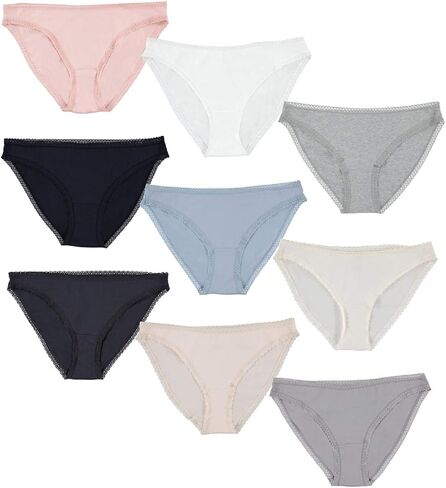 ياكت و Smith Womens Cotton Cotton Soft ملابس داخلية في الجزء الأكبر in Saudi Arabia