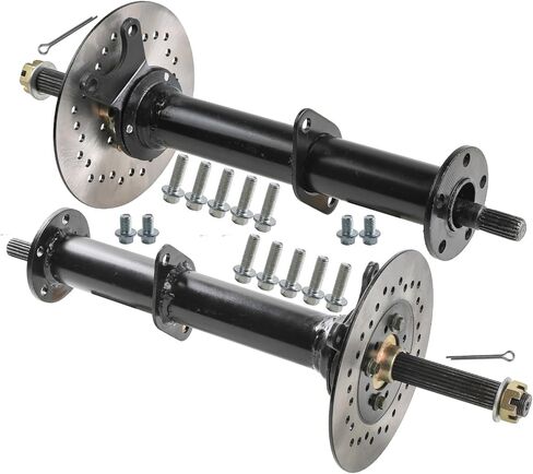 4.10-6 ATV حافة عجلة الإطارات بدون أنبوب ومحور خلفي 760 مم و 1000W 48V محرك كهربائي وصندوق تروس التفاضلي لـ DIY رباعي العجلات على الطرق الوعرة DIY in Kuwait