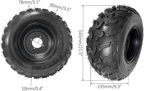 22x10-10 Go Kart Wheel 22x10x10 إطار مع مجموعة محور خلفي 44 بوصة ، والرجوع الفرامل وسلسلة 530 لـ ATV UTV Karting Golf Cart Buggy Quad Dune Drift Trike Trike Trike Trike Trike 4 Wheeler Offroad Rocked in Saudi Arabia