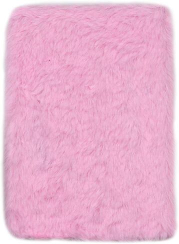 JUMISEE Cute Unicorn Plush Diary Notebook Glitter Animals Fuzzy Journal Writing Planner for Kids Girls, 160 Pages Lined Paper in Saudi Arabia