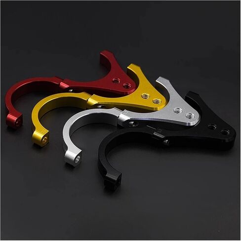 33 35 36 37 39 40 41 43 45 47 48 49 50 51 52 53 54 55 56 MM Steering Damper Stabilizer Clamp Mounting Adapter Bracket Fit for(Black 52mm) in Saudi Arabia