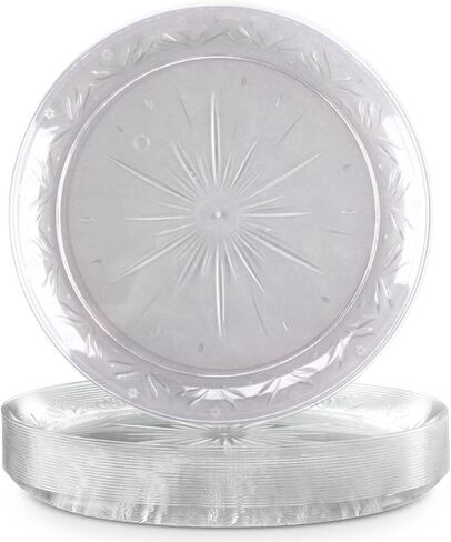 Blue Sky Simcha Collection Crystal Clear 6 Oz Plastic Bowls - 20 Count, Disposable Elegance for Special Occasions & Effortless Cleanup in Saudi Arabia