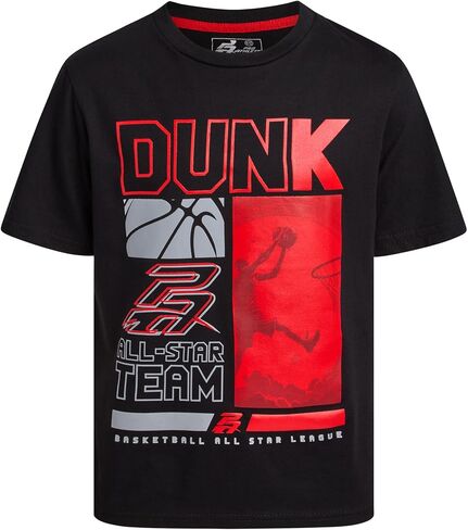 Pro Athlete Boys T Shirts - Soft Cotton Blend Short Sleeve Graphic Tees for Athleisure - Casual Boys Athletic Shirts (8-16) in Kuwait
