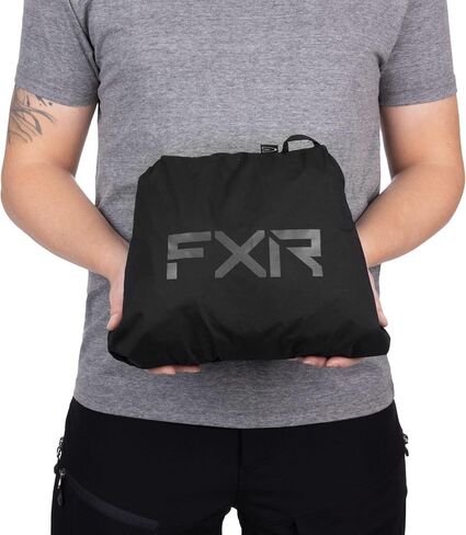 FXR Men's Adventure Lite Tri-Laminate Bib Pant 2025 (Black - Small) in Saudi Arabia