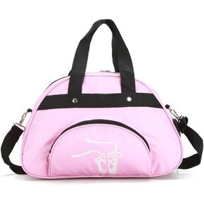 Dance Duffle Bag For Girls Ballet Bag,Light Weight,Gift (Pink)