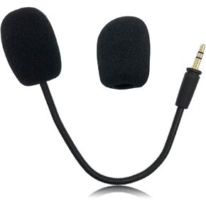 XO4 Mic Replacement, 3.5mm Microphone fit for Turtle Beach Recon 150 50 50X 50P 60P Headset on PS4 PS5 (Detachable Boom, Noise Cancelling)