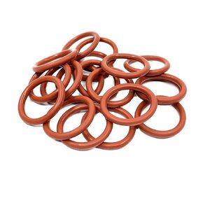 30 PCS O-Rings Silicone Round Seal Grommets 32mm OD 30mm ID 1mm Width O Rings Washer Sealing Ring Gasket Red