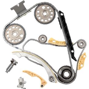 SCITOO TK10422 TK10422BS Engine Timing Chain Kit Sets Replaces for Buick LaCrosse Regal Verano for Chevy Cavalier 2.2L 2.0L 2.4L