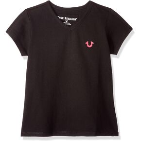 True Religion Little Girls' Fashion Short Sleeve Tee Shirt