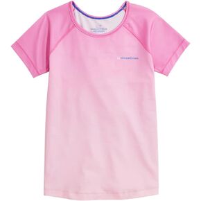 Vineyard Vines Girls' Ombre Short-Sleeve Performance Tee