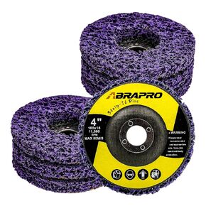 5 PCS Strip Discs 4" x 5/8" Stripping Wheel for Angle Grinder, Premium Silicon Carbide Abrasive Wheel for Clean and Remove Paint Coating Rust Welds Oxidation